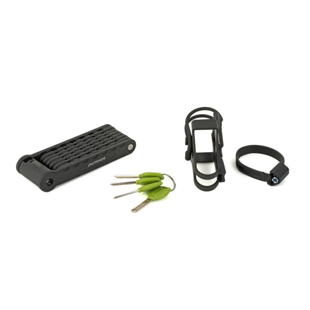 ua17064220-1 Lokot Author FOLDABLE LOCK AUL FLEXGUARD - 8 X9 - Slika 1