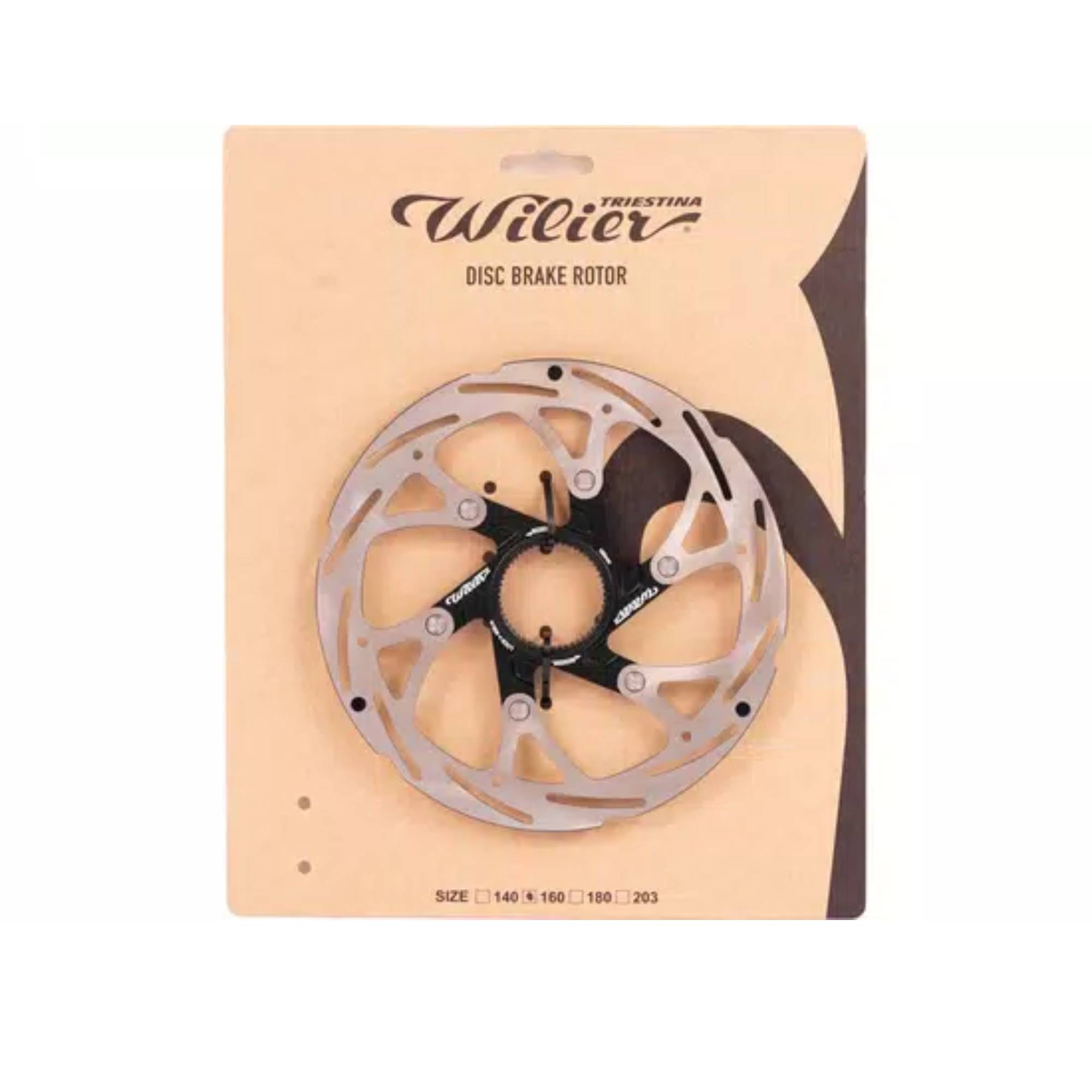 New Project (1) ROTOR WILIER DISC 160MM LIGHT C. LOCK - Slika 1