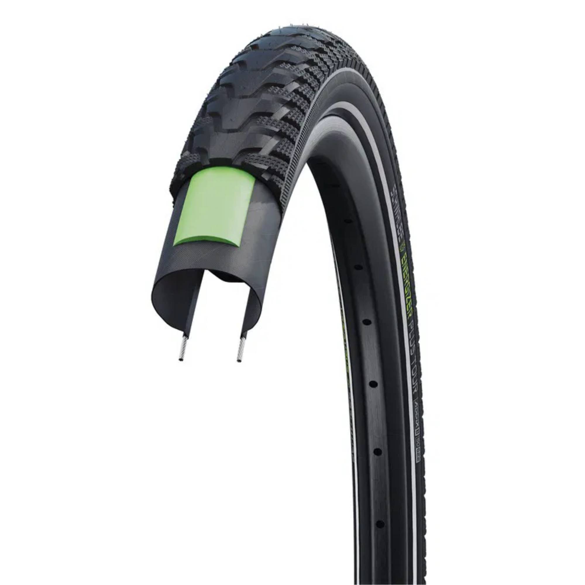New Project (7) GUMA SCHWALBE ENERGIZER PLUS HS495 28X2,00" 50X622 BLACK TSKIN REFL. GG ADDIX E-CUSTOM - Slika 1