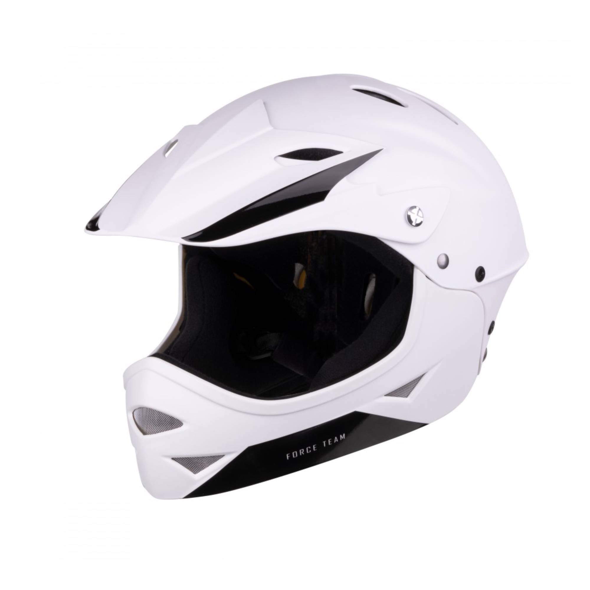 New Project (5) KACIGA FORCE DOWNHILL JUNIOR S-M WHITE - Slika 1