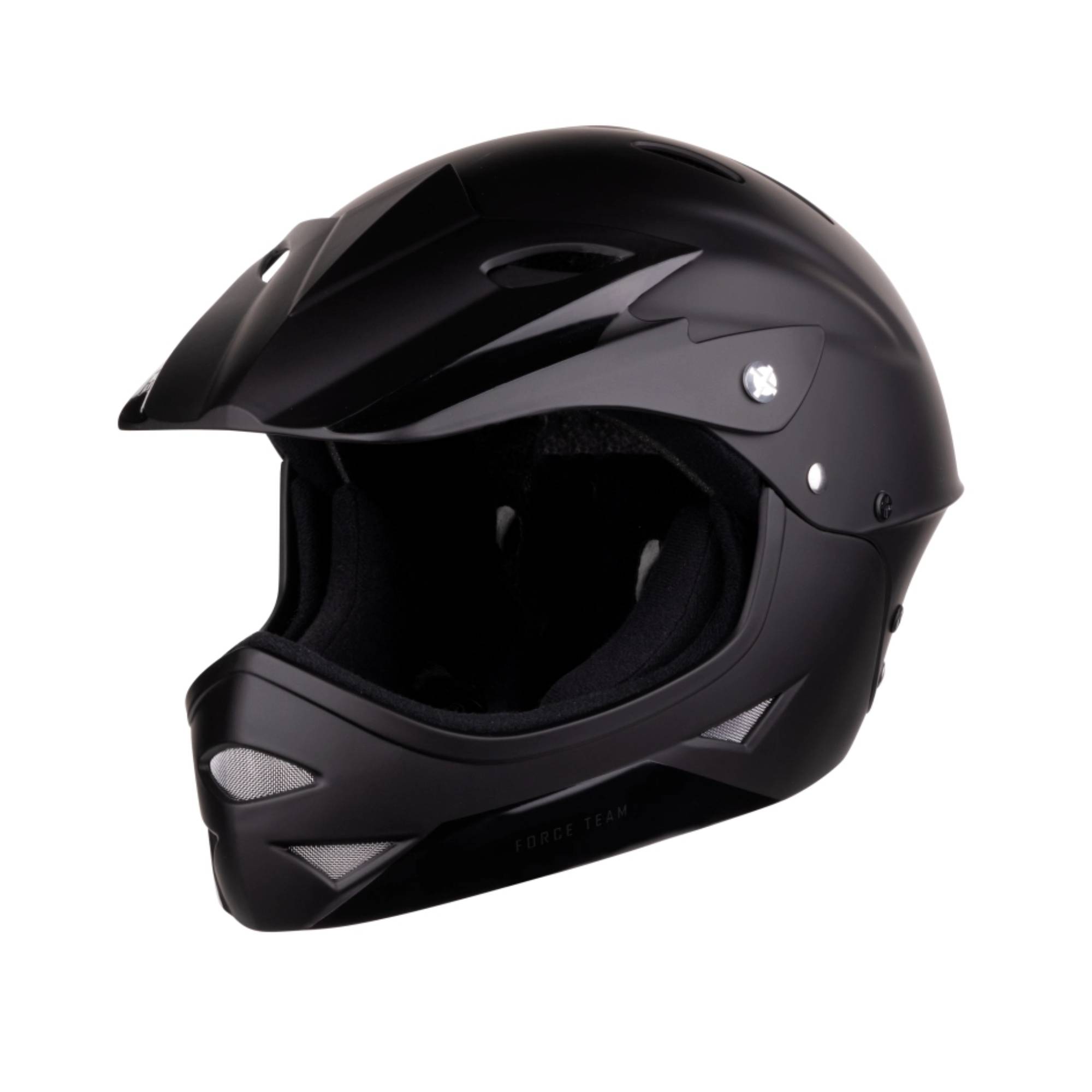 New Project (6) KACIGA FORCE DOWNHILL JUNIOR S-M BLACK - Slika 1