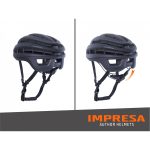 KACIGA AUTHOR IMPRESA INMOLD 59-61 CM GREY/BLACK - Slika 3